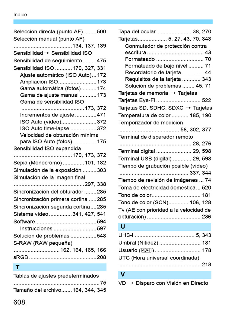 EOS 6D Mark II Instruction Manual ES-608 | PDF | Medios de ...