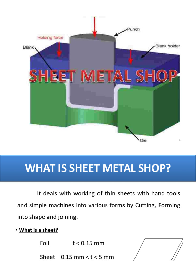 Sheet Metal Shop Pdf Sheet Metal Cookware And Bakeware