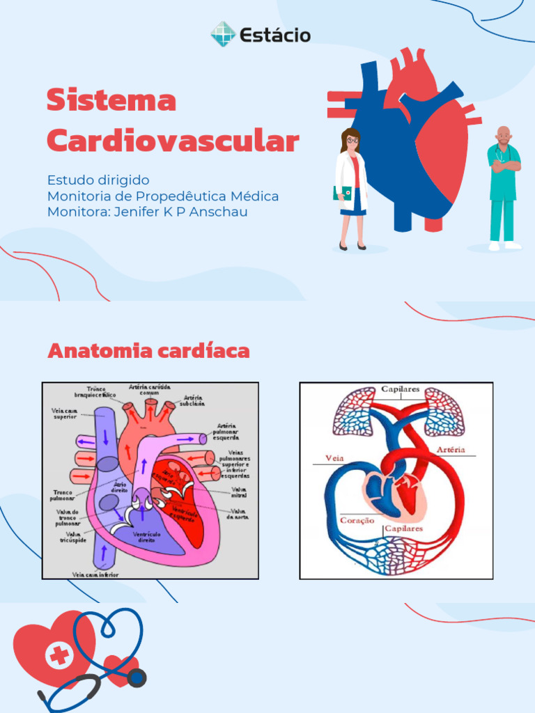Avaliação do Sistema Cardiovascular | PDF | Coração | Tórax (anatomia ...