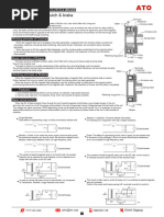 Ranco K-Series Thermostat Specs | PDF | Switch | Electrical Components