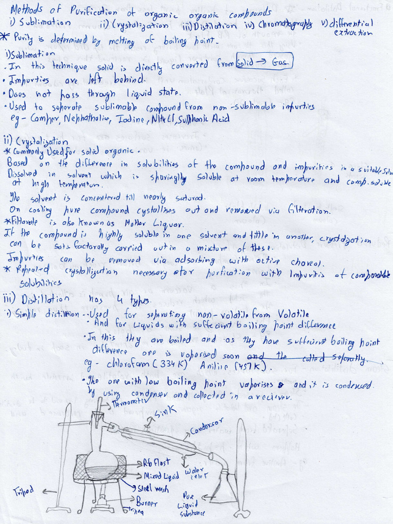 Purification Notes | PDF