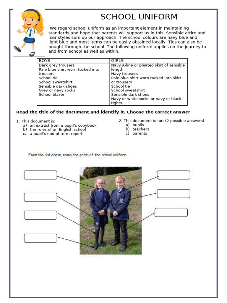 School Uniform Guidelines and Requirements | PDF
