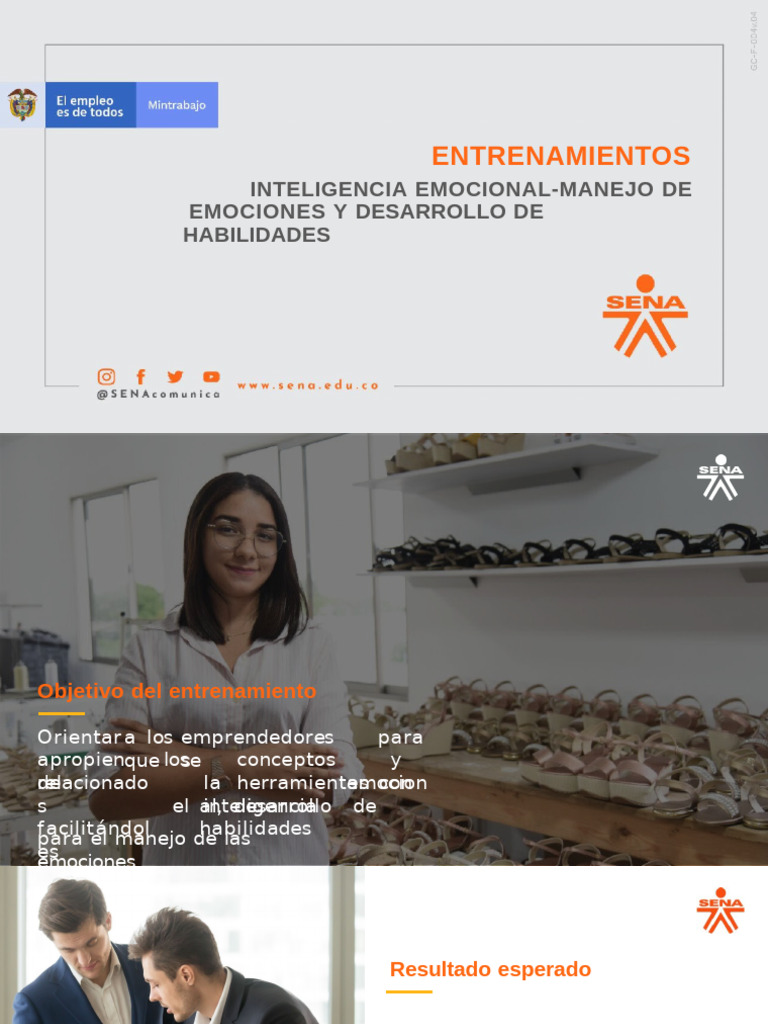 Entrenamiento en Inteligencia Emocional | PDF | Las emociones ...