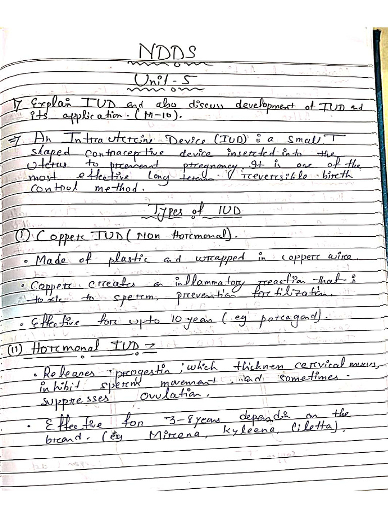Unit 5 Ndds | PDF