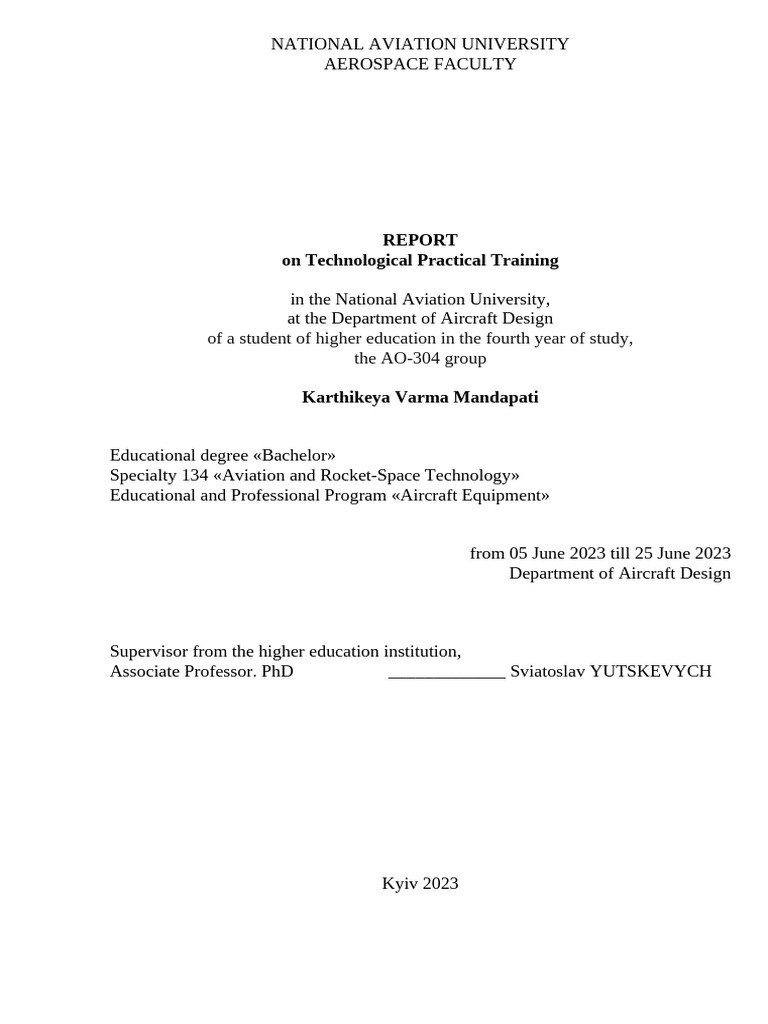 Practice Report 3 Course 2-2 | PDF | Cognition | Learning