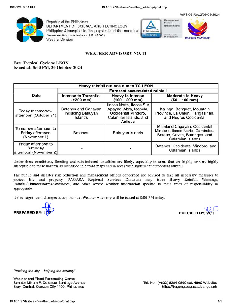 Advisory | PDF