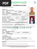 Tenant Information Sheet Form | PDF