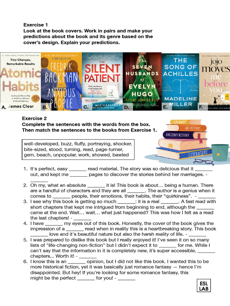 Book Genre Prediction Exercises | PDF