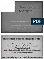Personal Development & Leadership