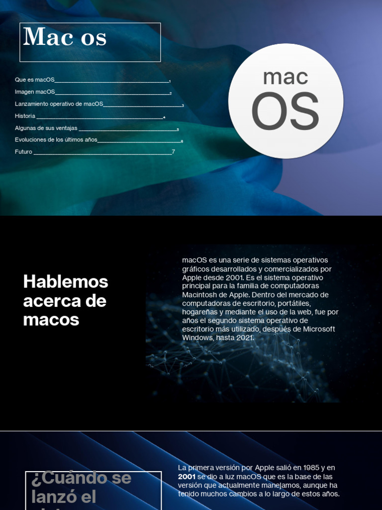 Trabajo Nuevo macOS | PDF | Mac OS | Apple Inc.