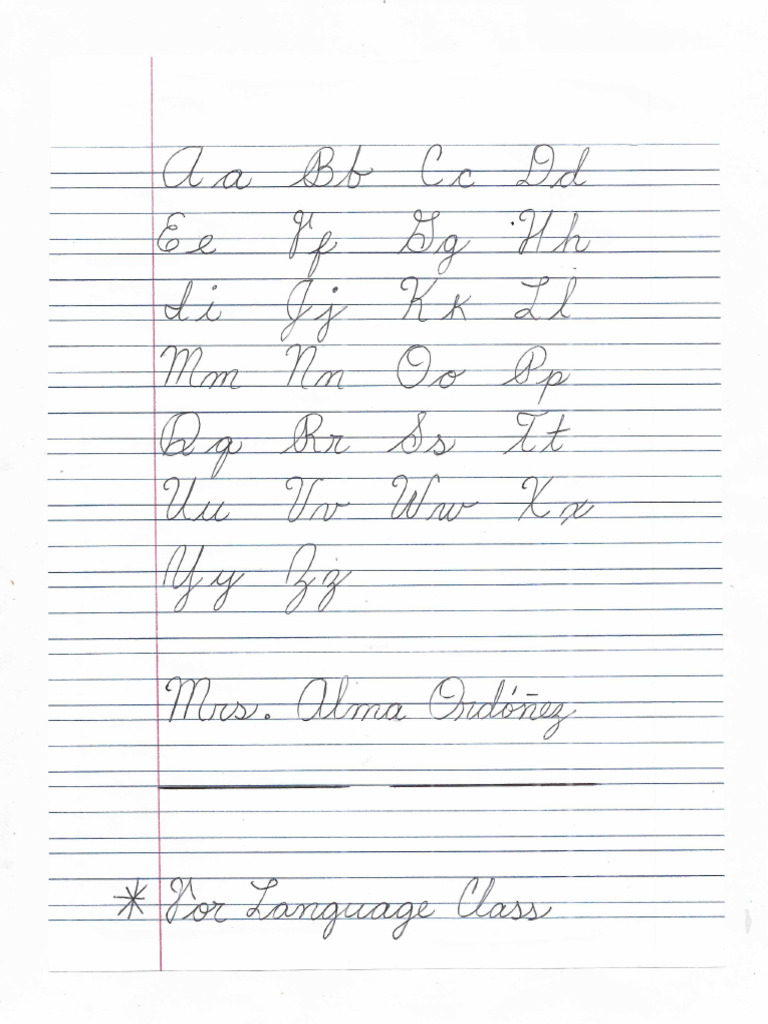 Handwriting | PDF