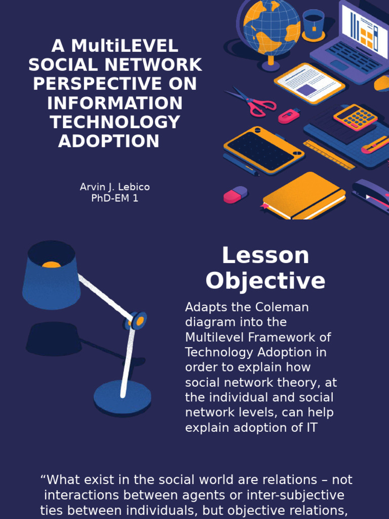Social Network Theory in IT Adoption | PDF | Social Network | Innovation