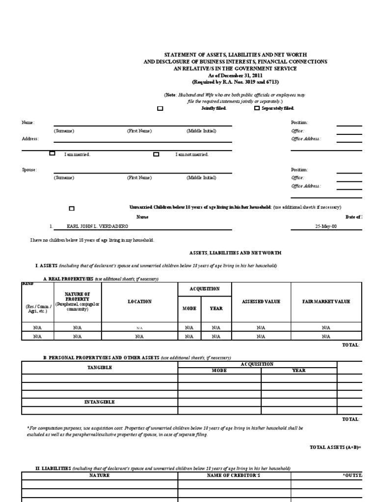 File The Required Statements Jointly or Separately.) | PDF | Expense ...
