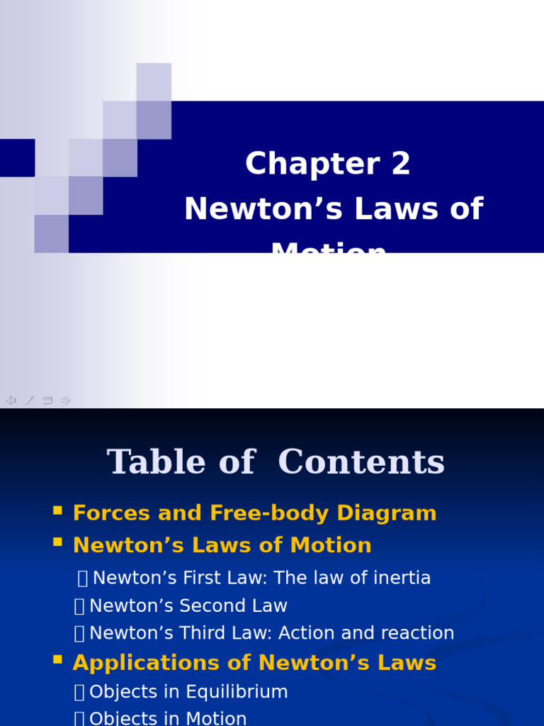 Newton's Laws of Motion Explained | PDF | Force | Friction