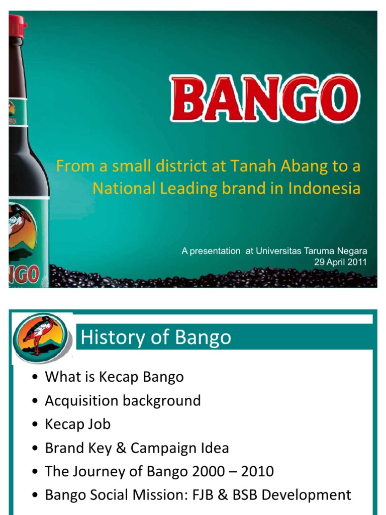 Bango Untar Soy Sauce Brand