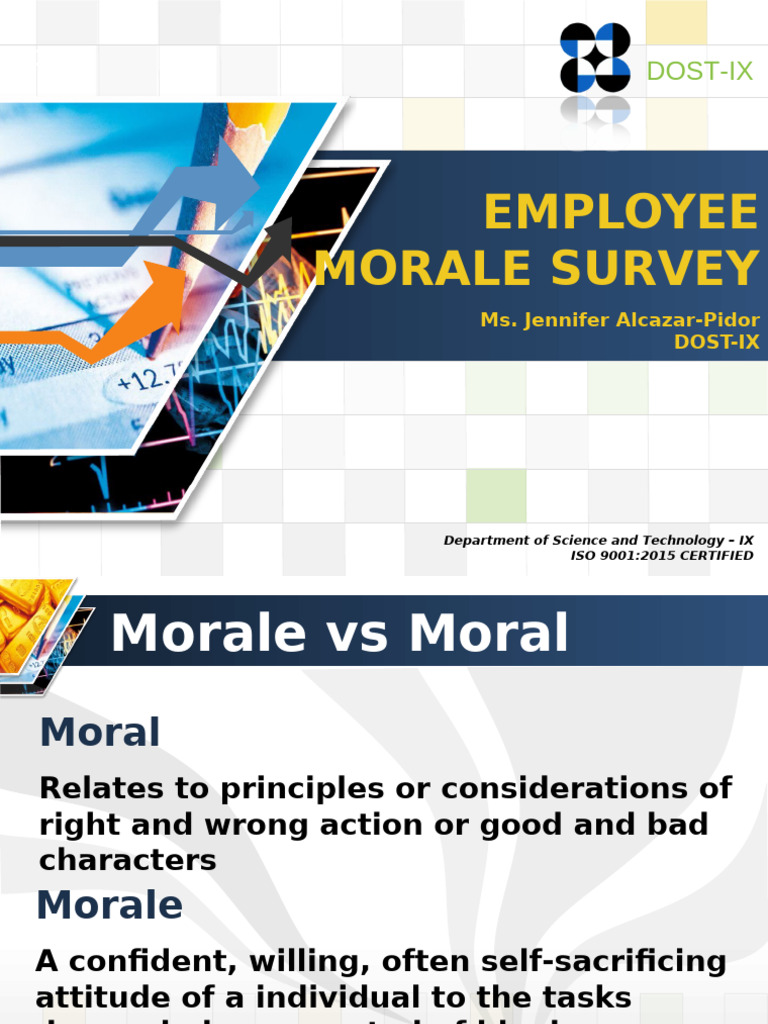 DOST-IX Employee Morale Survey Guide | PDF