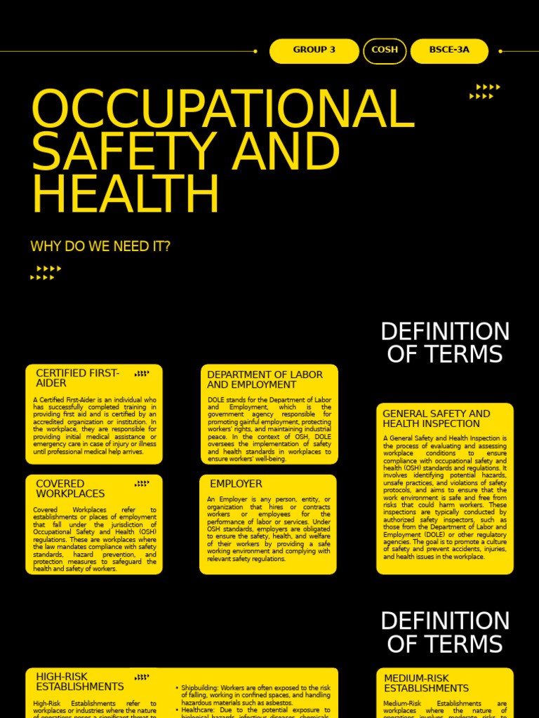 Occupational Safety And Health Pdf Occupational Safety And Health
