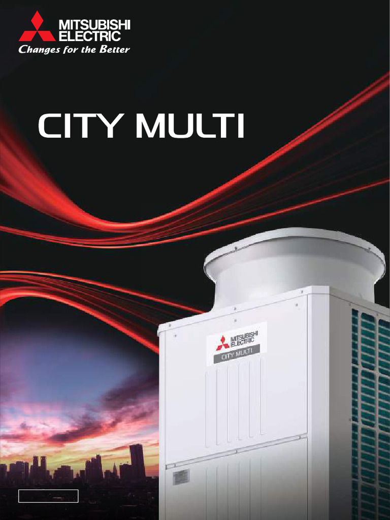 Mitsubishi CITY MULTI VRF Overview | PDF | Air Conditioning | Energy ...