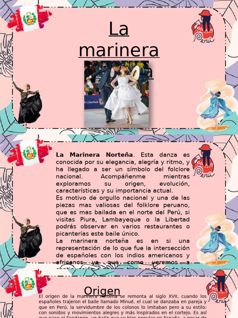 La Marinera Norteña | PDF | Bailes