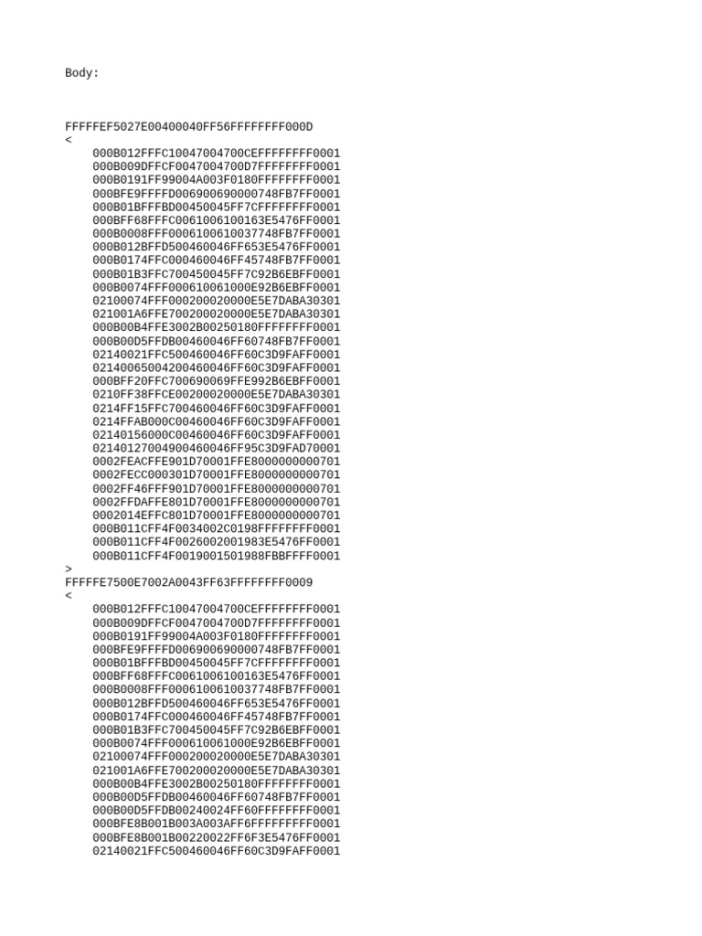Data Hexadecimal dan Struktur Byte | PDF