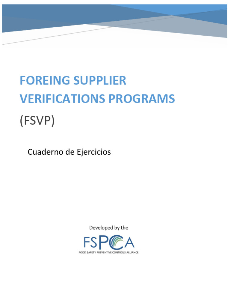 Programa FSVP: Guía de Ejercicios Prácticos | PDF | Seguridad ...