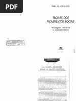 Gohn, Maria Da Gloria. Teorias Dos Movimentos Sociais_Cap.1