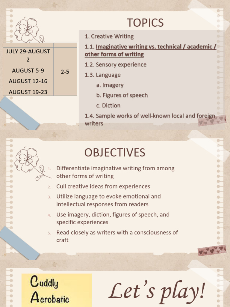 Understanding Creative Writing Essentials | PDF | Poetry | Writing