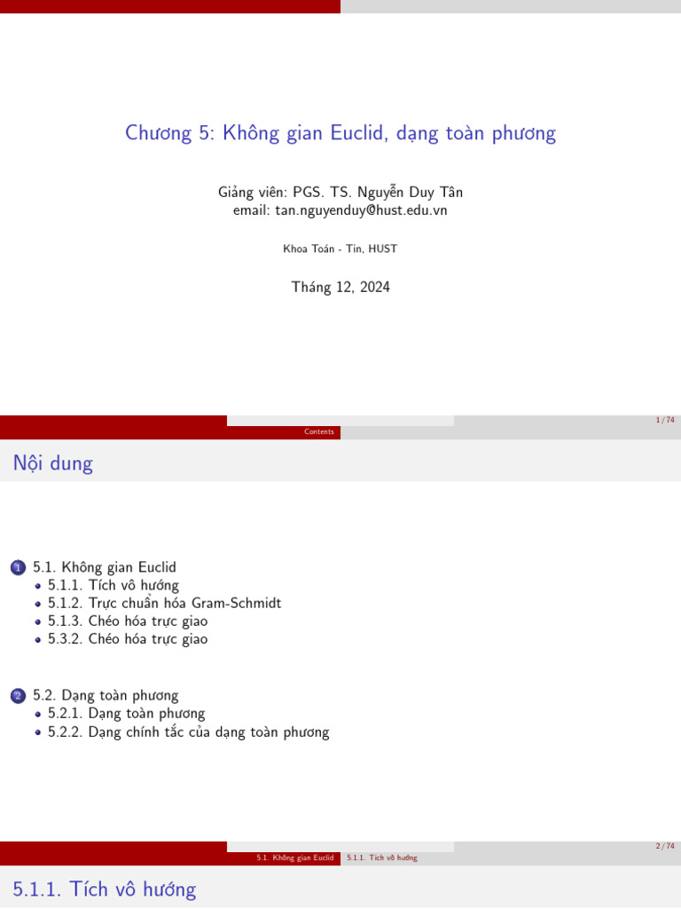 Chuong 5 | PDF