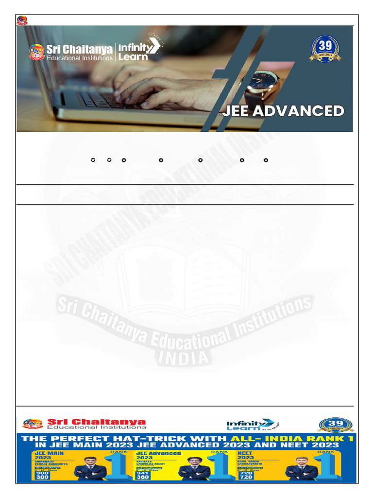 JEE Advanced 2022 Weekend Test Paper | PDF | Magnetic Field ...
