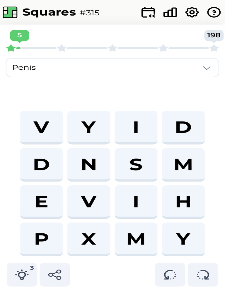 Word Puzzle: Squares #315 | PDF