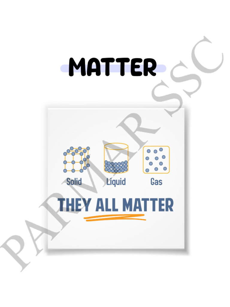 MATTER & ITS PURITY | PDF | Mixture | Chemical Substances