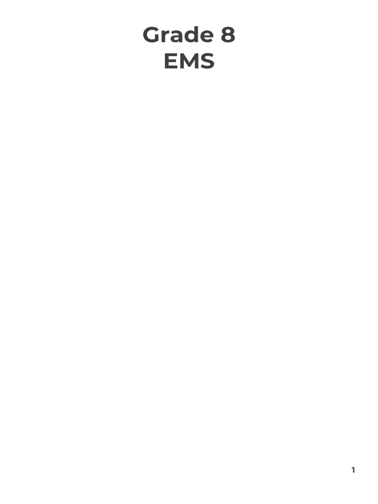 Grade 8 EMS Term 4 Financial Notes | PDF | Debits And Credits | Money