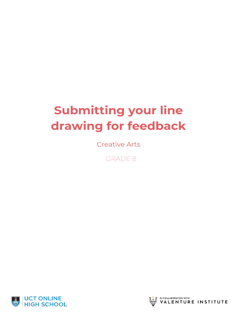 Grade 8 Art Submission Guidelines | PDF | Composition (Visual Arts ...