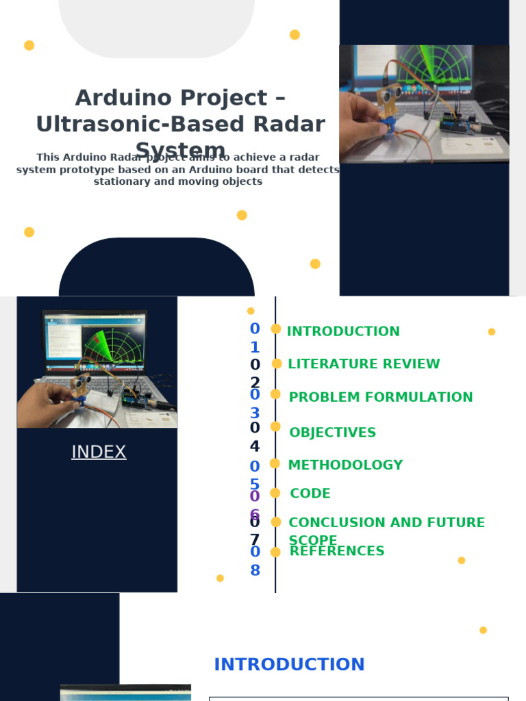 Radar Project | PDF | Arduino | Manufactured Goods