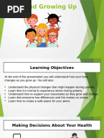 Understanding Puberty Changes | PDF | Puberty | Adolescence