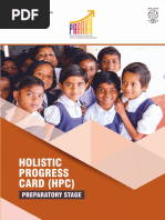 Holistic Progress Report Card 2025-26 | PDF | Creativity | Human ...