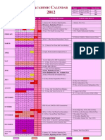 Maldives Academic Calendar 2012 (Final)