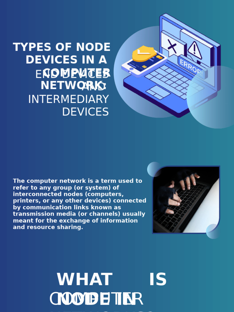 Types of Node Devices in Networks | PDF