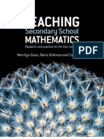 Download Goos - Teaching Secondary School Mathematics Allen 2007 by john_davidsson SN83040545 doc pdf