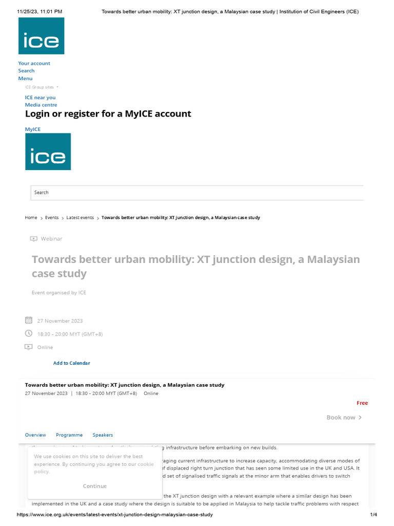 XT Junction Design for Urban Mobility | PDF | Traffic | Transport