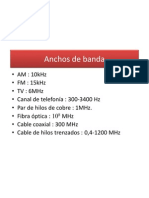 Anchos de Banda