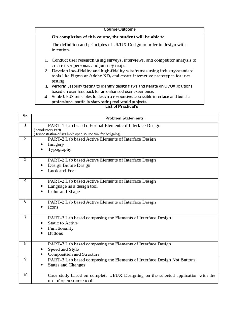 UI/UX Design: Project-Based Learning | PDF