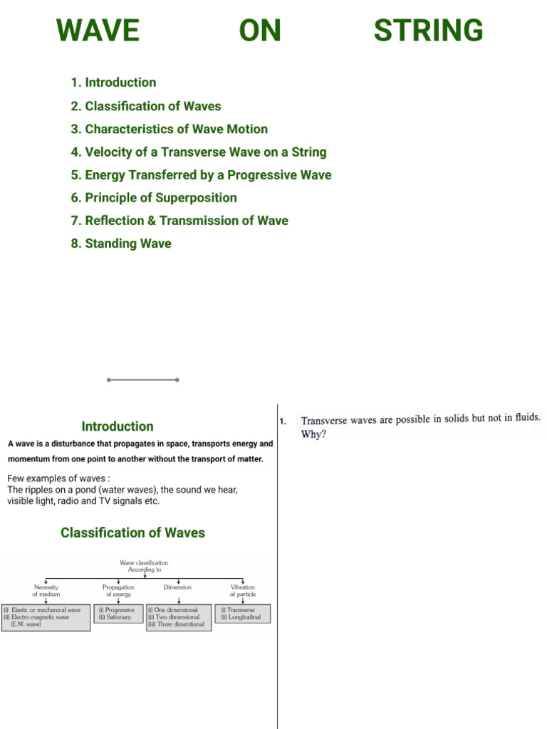 Wave Theory Class | PDF | Waves | Wavenumber