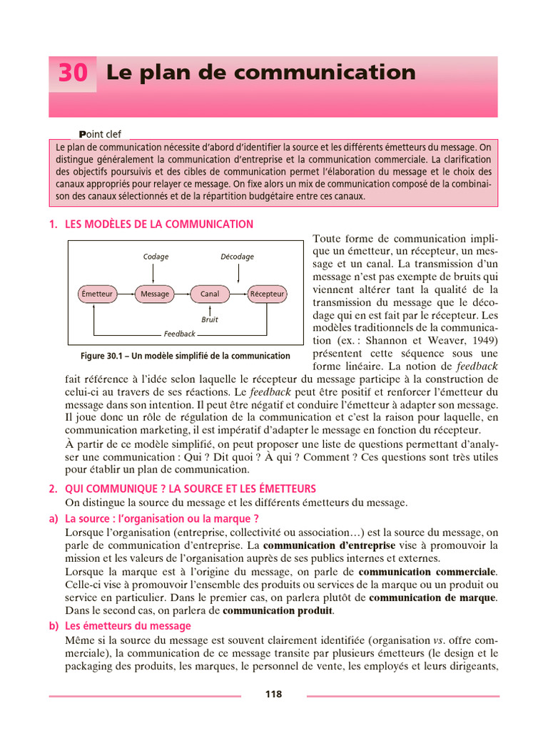 Modèles et Stratégies de Communication | PDF | la communication | Marque
