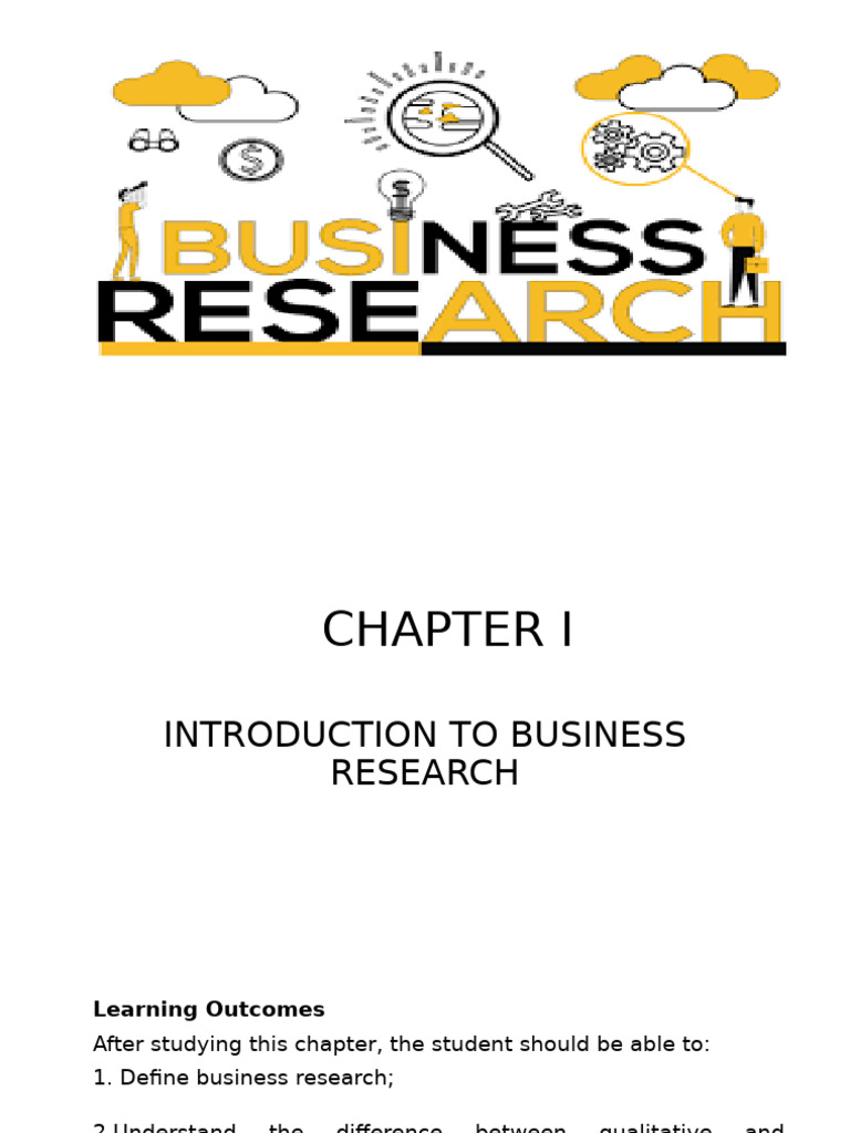 Business Research Fundamentals Explained | PDF | Quantitative Research ...
