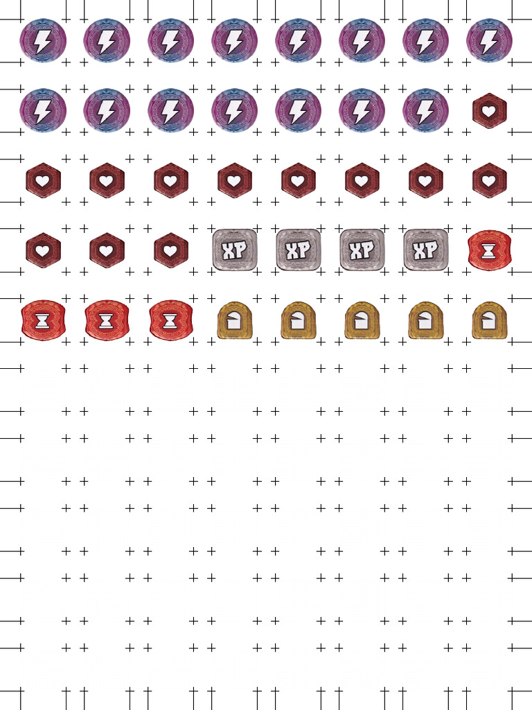 1C - DUNGEON LITE - Tokens d18 | PDF