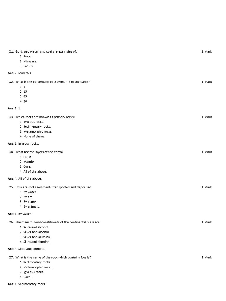 Inside Our Earth Pdf Rock Geology Igneous Rock