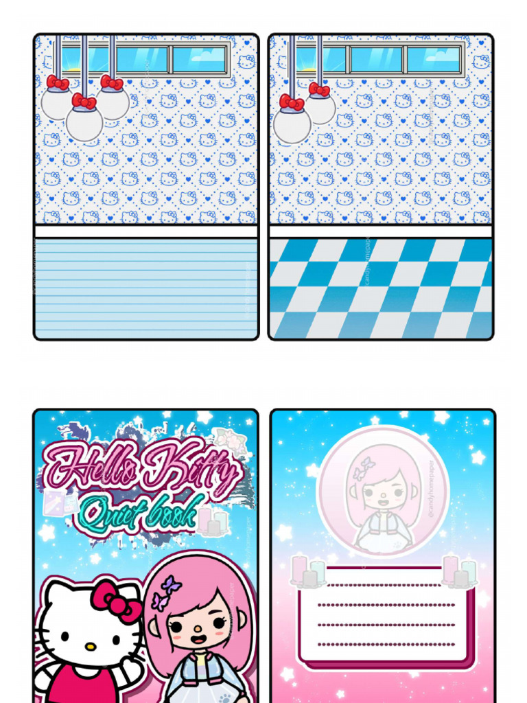 07 - Hello Kitty House in Quiet Book | PDF