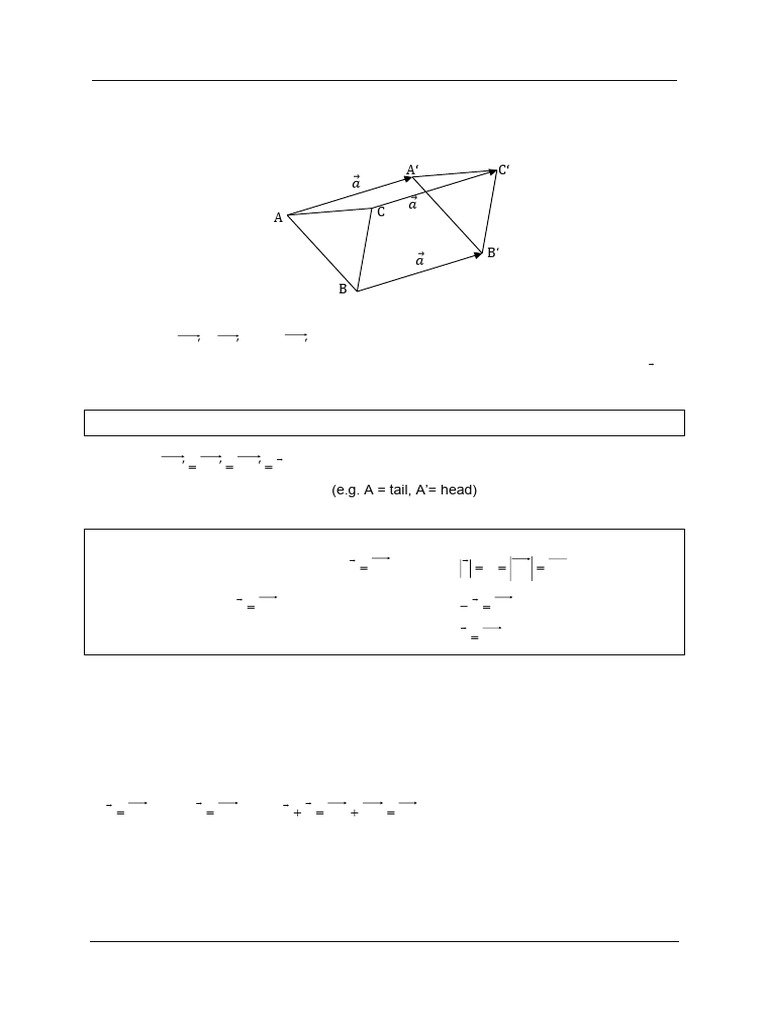 V1 Vectors | PDF | Mathematical Objects | Elementary Geometry
