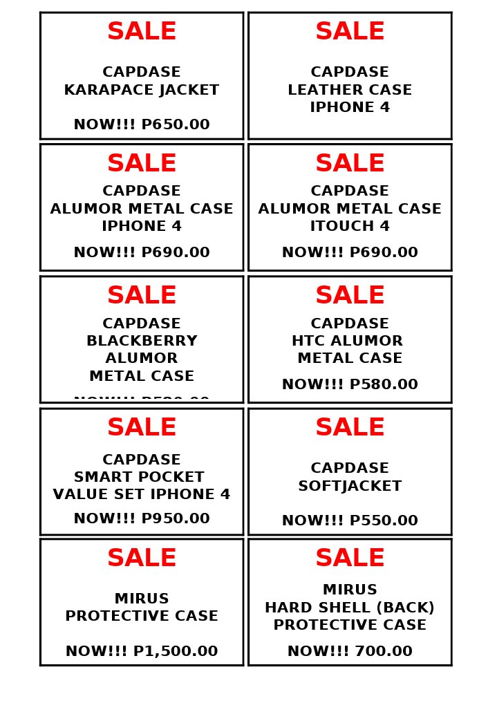Capdase & Mirus Phone Case Sale | PDF